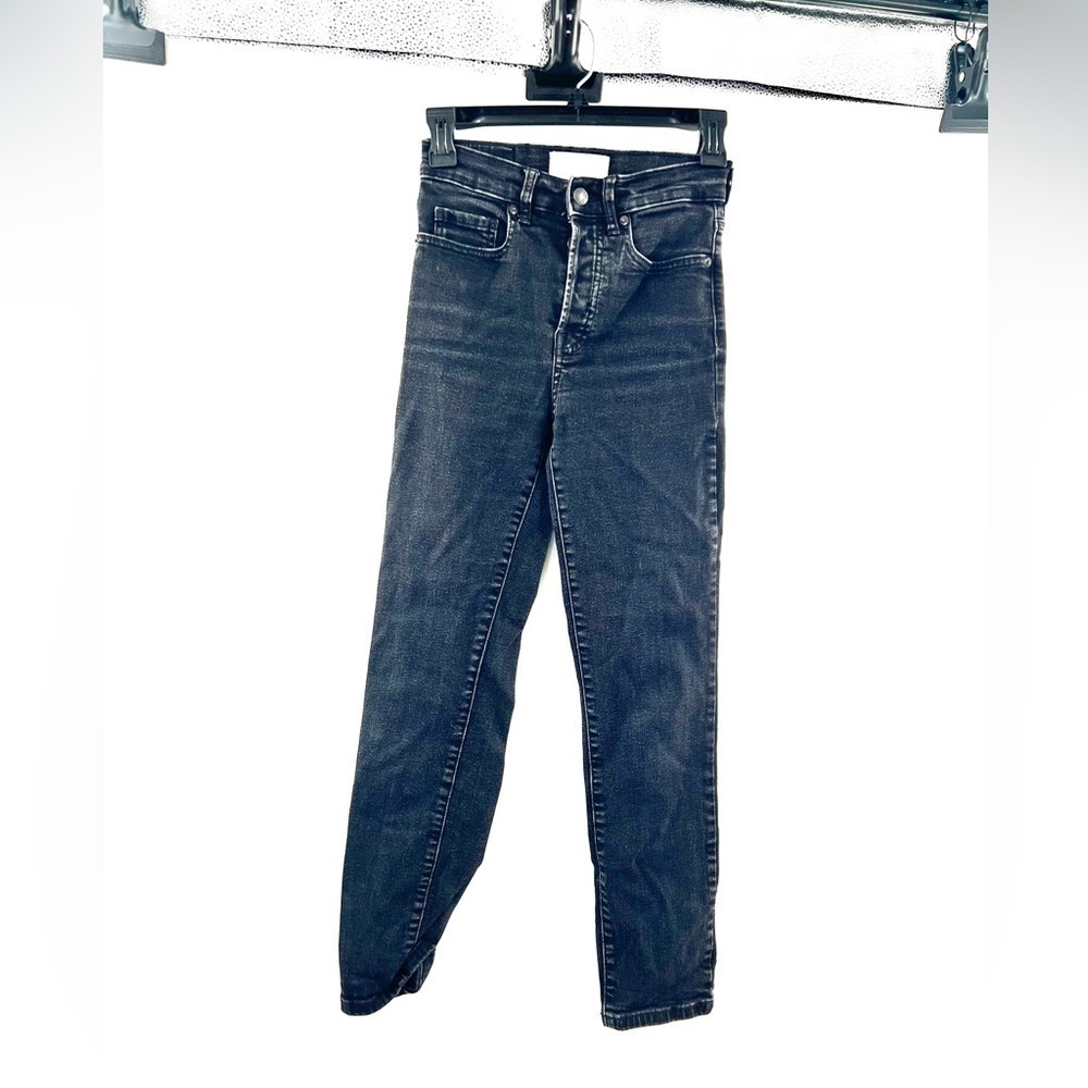Everlane grey high rise skinny jeans pants size S